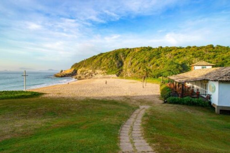 O Clube de Praia, construído em area privada, é disponibilidade à comunidade para atividades de valor público. Foto Tauna Gaurino