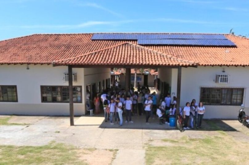 Escola Municipal Emigdio Coutinho / Crédito: divulgação Prefeitura de Búzios