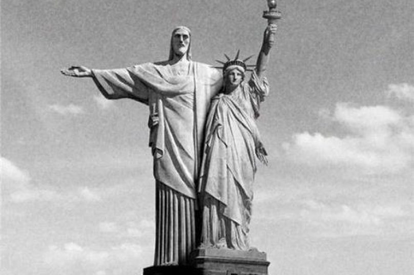 estatua da liberdade e cristo redentor