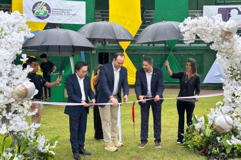 Academia de Beisebol Yakult/CBBS celebra parceria com a MLB para treinar atletas