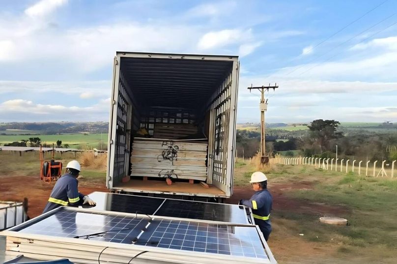 GDSUN destina 50 toneladas de módulos à reciclagem