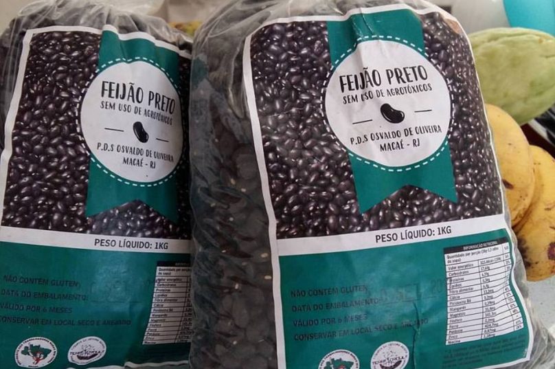feijão do MST
