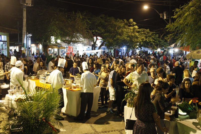 Festival gastronômico em Búzios