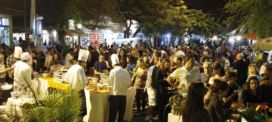 Festival gastronômico em Búzios