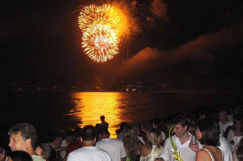Queima de fogos será ornamental com baixo estampido para evitar poluição sonora. foto reprodução