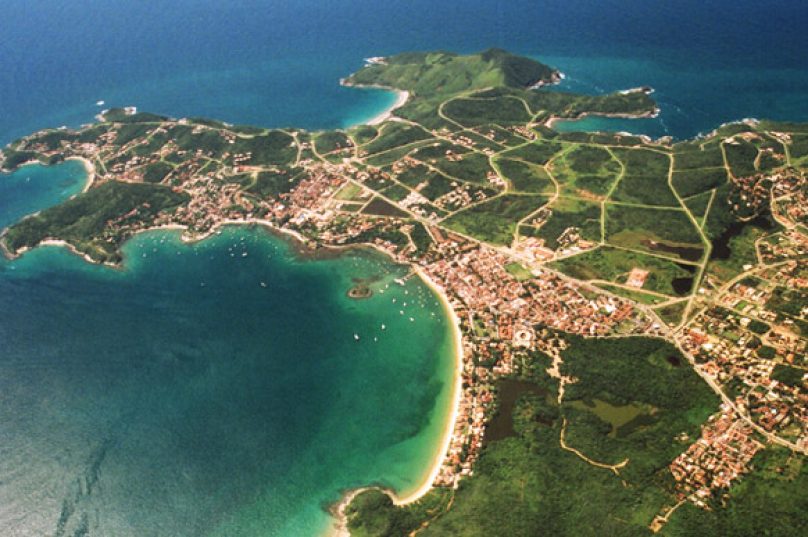 Búzios vista aérea. Imagem: Reprodução | Búzios on-line