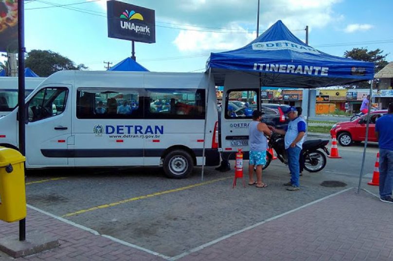 foto de detran itinerante