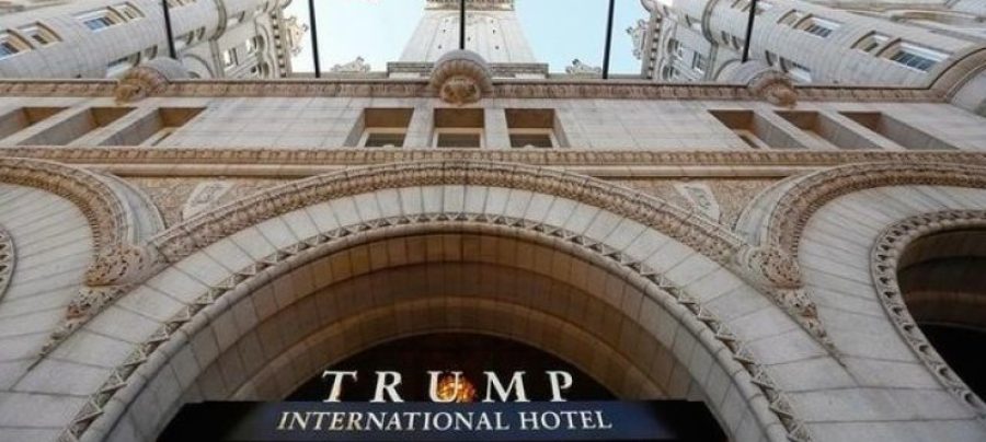 O novo Hotel Trump em Washington. Catraca? Foto: Divulgação