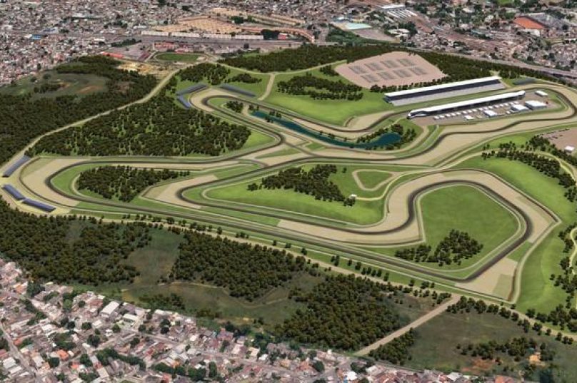 Projeto da Rio Motorsports do novo autódromo, em Deodoro. Foto: Divulgação/ Consórcio Rio Motorsports