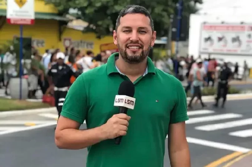 Reprodução Internet_jornalista romário maricá