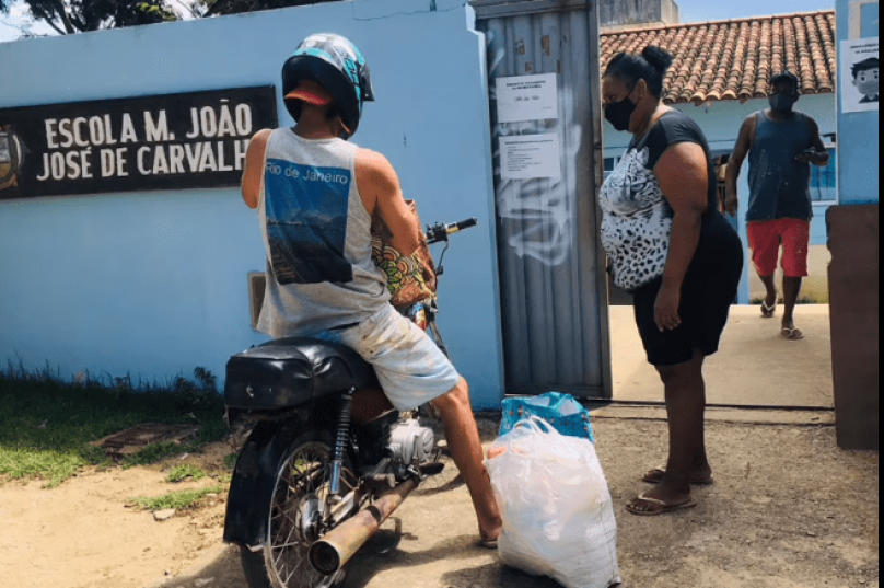 Os kits são referentes aos meses de outubro, novembro e dezembro de 2021. Foto Divulgação PMAB.