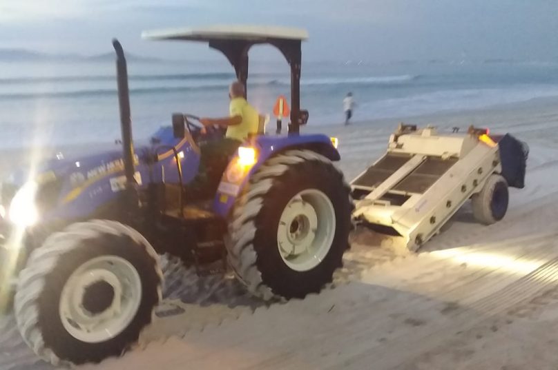 Recolhimento de resíduos. Imagem: Prefeitura de Cabo Frio