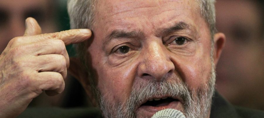 Brazil's former President Luiz Inacio Lula da Silva talks to the journalists during a press conference in Sao Paulo, Brazil, September 15, 2016. REUTERS/Fernando Donasci FOR EDITORIAL USE ONLY. NO RESALES. NO ARCHIVES.