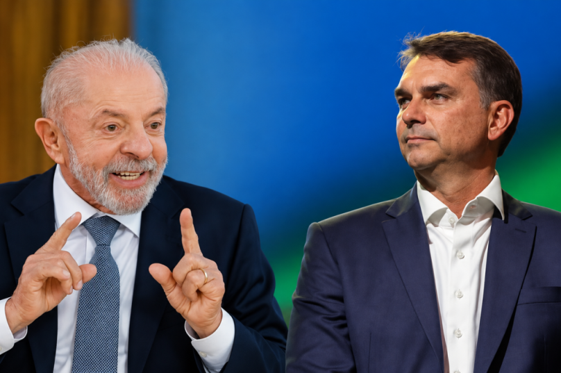 Lula, Flávio Bolsonaro, Eduardo Paes e Douglas Ruas nas eleições de 2026