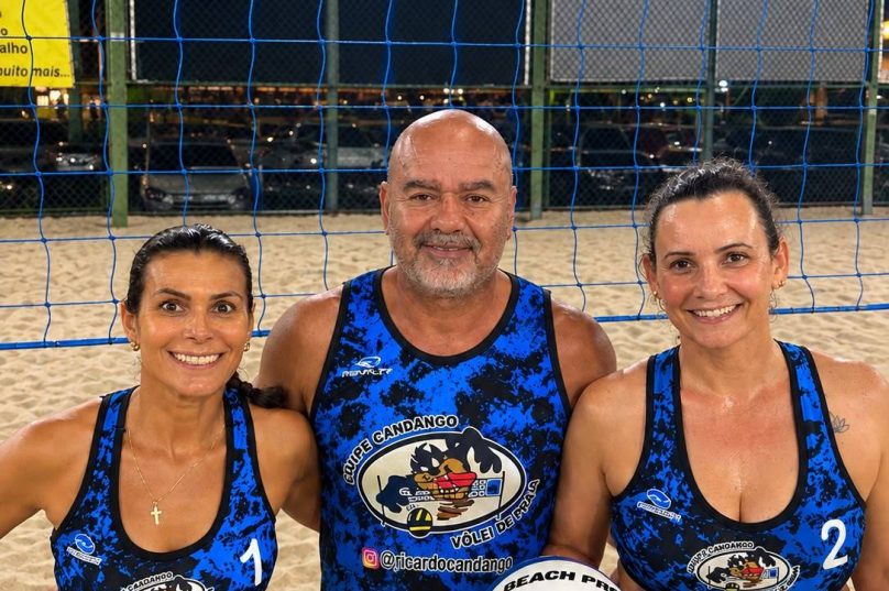 Monike Azevedo representa Cabo Frio no vôlei de praia durante o Master Games Brasil Rio 2026