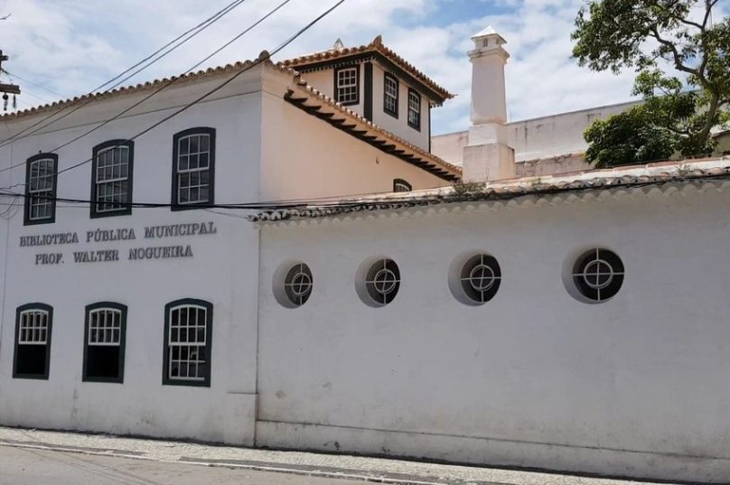 Biblioteca Municipal Walter Nogueira. Foto Prefeitura de Cabo Frio.