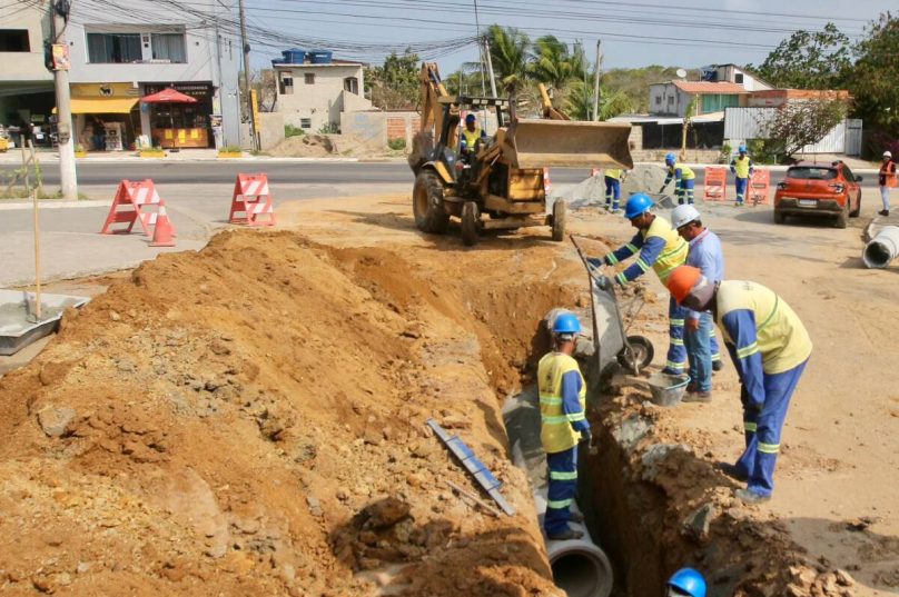 Governo do Estado inicia obras de drenagem e pavimentação na Estrada da Fazendinha em Búzios, beneficiando 40 mil moradores / divulgação