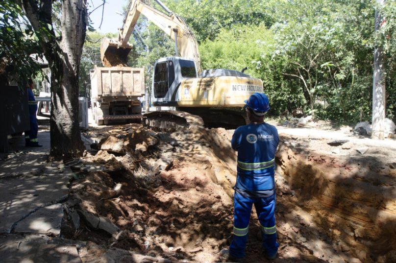 Obras de urbanização avançam em São José do Barreto com pavimentação e drenagem em 18 ruas / foto divulgação
