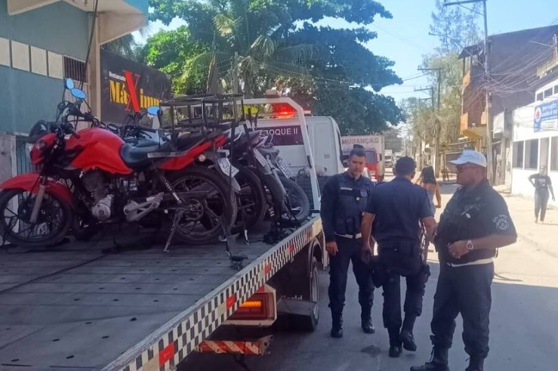 Rio das Ostras inicia operação contra motos irregulares com mais de 130 abordagens e apreensões na cidade / foto divulgação