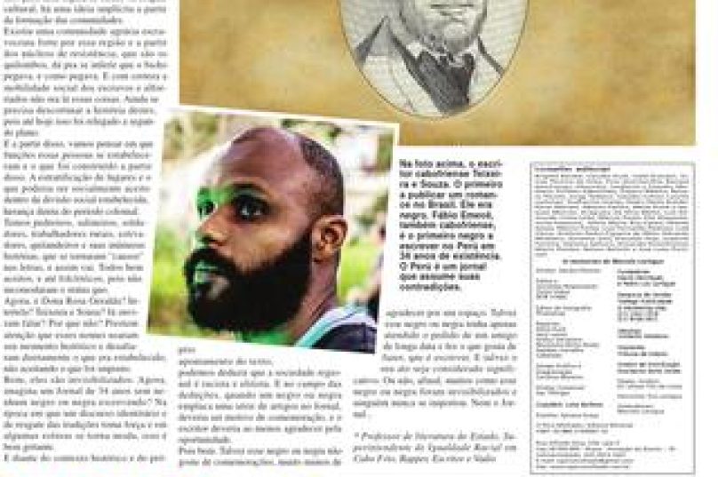 Até  como editorial o texto do Fábio serviu no breve, porém fecundo, período que ele escreveu no Perú