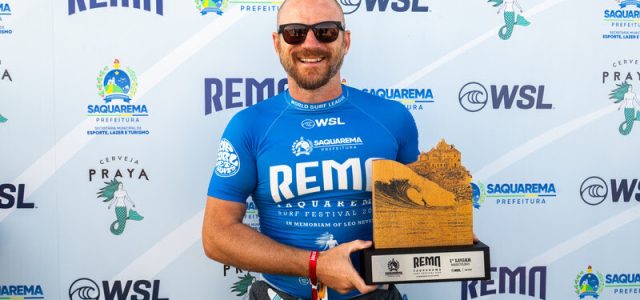 Phil Rajzman vence o Longboard Pro em Saquarema e celebra retorno às competições com superação