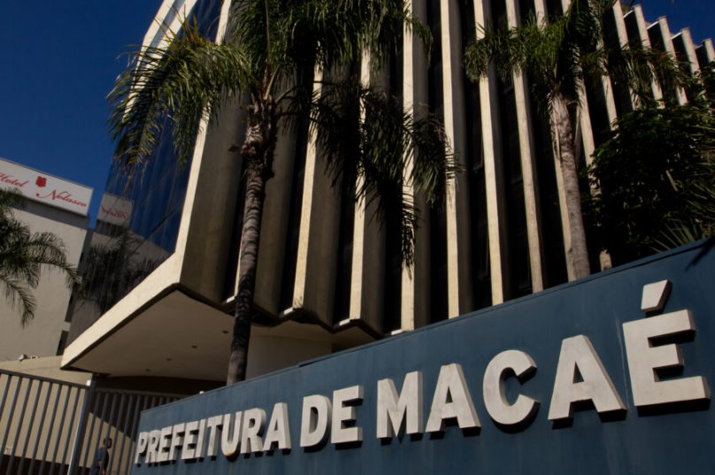 Fachada da Prefeitura. Macaé/RJ. Data: 26/06/2018. Foto: Rui Porto FIlho