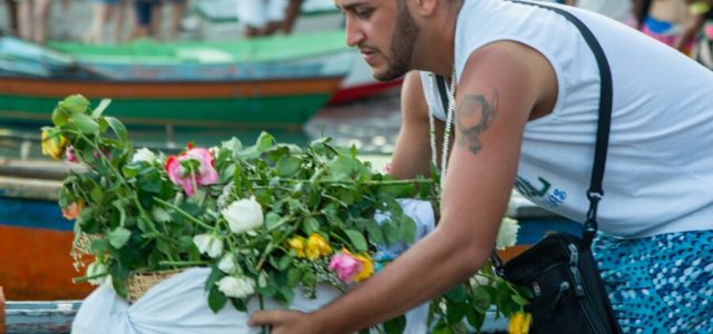 A programação contou com capoeira, samba de roda, jongo e uma missa em homenagem a Nossa Senhora dos Navegantes, reforçando o sincretismo religioso / Mari Ricci