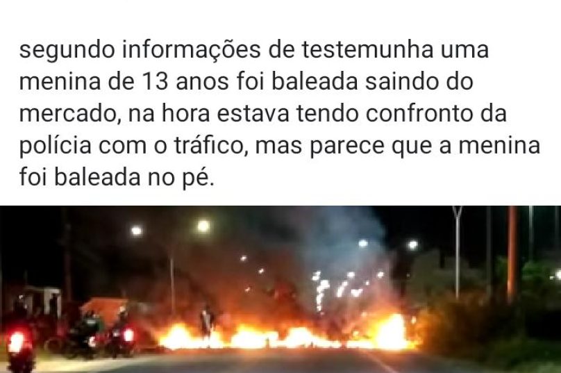 protesto na RJ 140