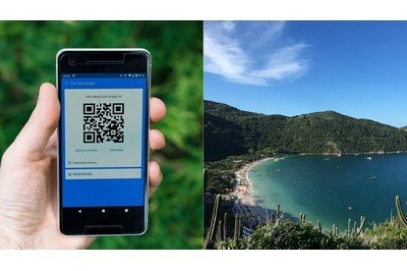 Cidades da Costa do Sol estão aderindo ao uso de QR Code para permitir a entrada de turistas durante a pandemia Imagem: Divulgação
