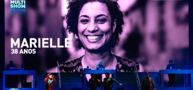 Racionais homenageiam Marielle no Rock In Rio