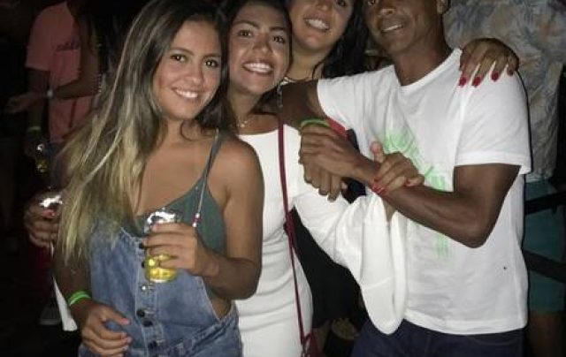 Romário festeja aniversário em boate com as filhas Foto: Reprodução/Instagram
