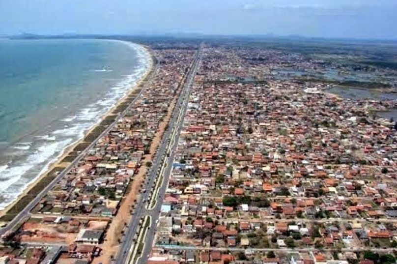 Imagem aérea de Tamoios, distrito tem novos radares em funcionamento | Reprodução/Internet