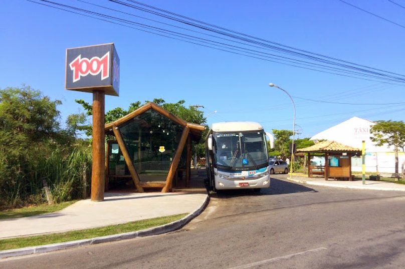 Atualmente, a Rodoviária de Búzios fica localizada na Rua Vinte e Dois, no Village de Búzios. Foto I Reprodução