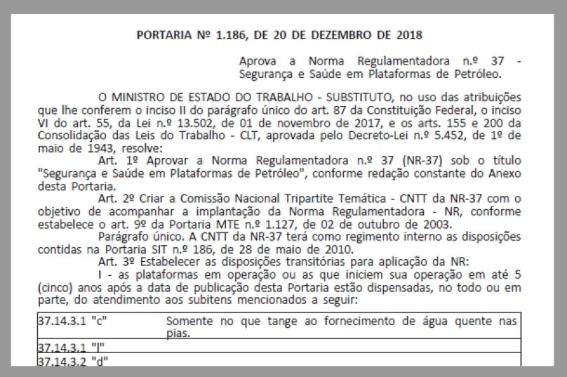trabalho nf