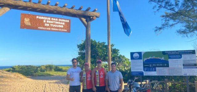 As praias do Forno e Tucuns, em Búzios, voltaram a exibir a certificação Bandeira Azul após adequações ambientais e estruturais / foto divulgação