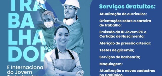 Búzios promove ação com serviços gratuitos de cidadania e saúde na Praça Tia Uia no Dia do Trabalhador, 1º de maio / imagem reprodução