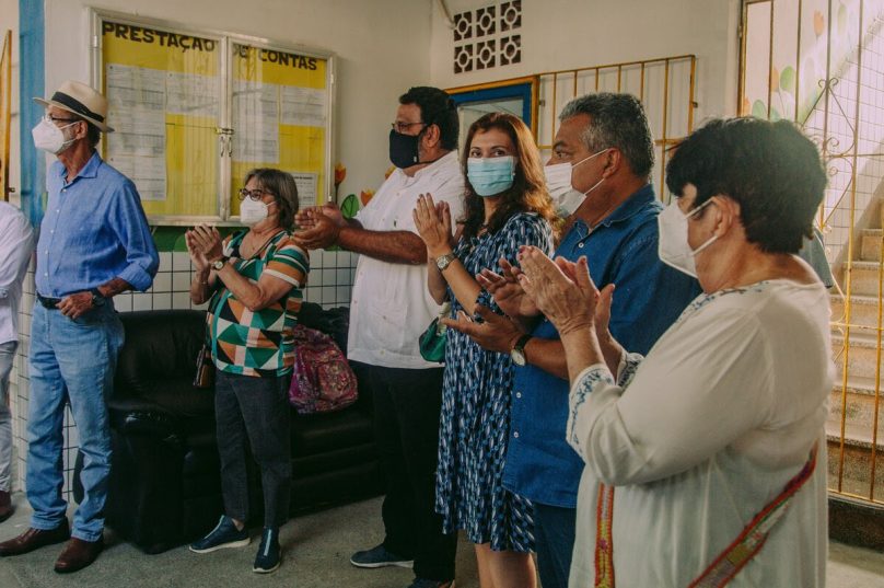 Representantes da unidade, do governo e da Uenf marcaram presença no lançamento dos projetos. Foto divulgação