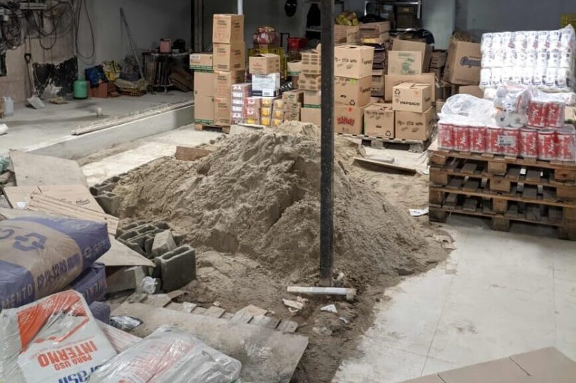A Vigilância Sanitária  determinou o fechamento imediato do estoque. Foto Divulgação I Prefeitura