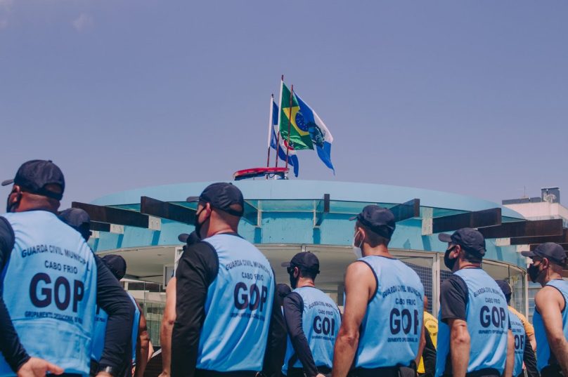 35 agentes para reforçar a segurança durante a alta temporada. Foto divulgação