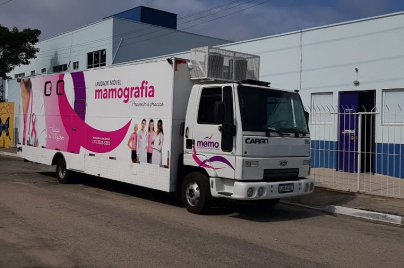 Unidade Móvel mamografia. Imagem: Prefeitura de Cabo Frio