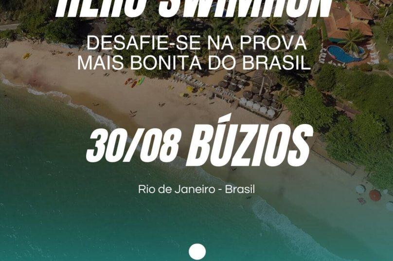 Búzios recebe neste sábado (30) a 6ª edição do Hero SwimRun, prova que combina corrida e natação em diferentes percursos / foto divulgação