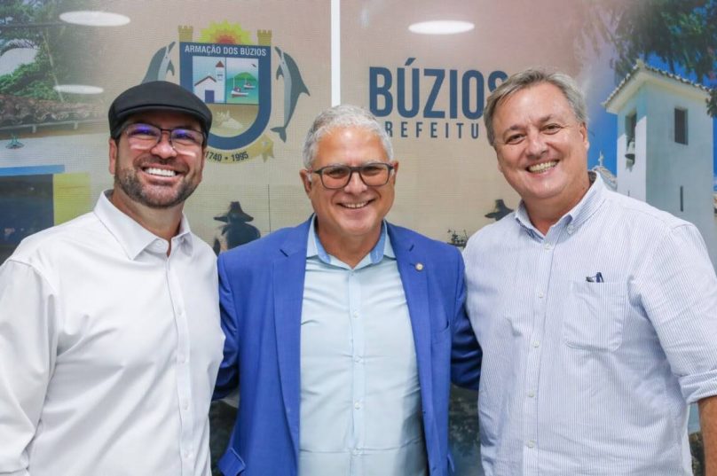 Representantes da OPAS durante visita técnica a Búzios