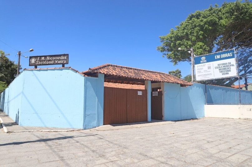 Obras começaram na primeira semana de fevereiro deste ano. Foto Divulgação I Prefeitura de Búzios