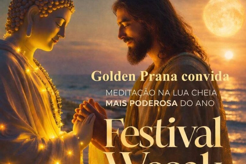 Meditação da Lua Cheia de Wesak acontece em 1º de maio às 13h com vagas limitadas para participação coletiva / foto divulgação