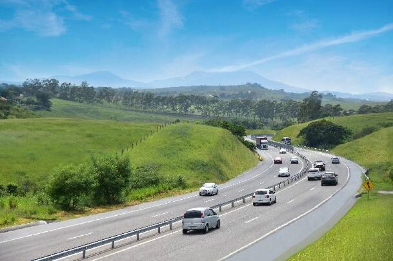 ViaLagos realiza serviços de manutenção e conservação na RJ-124 até sexta-feira com ações em trechos da via / Imagem: Crédito Divulgação