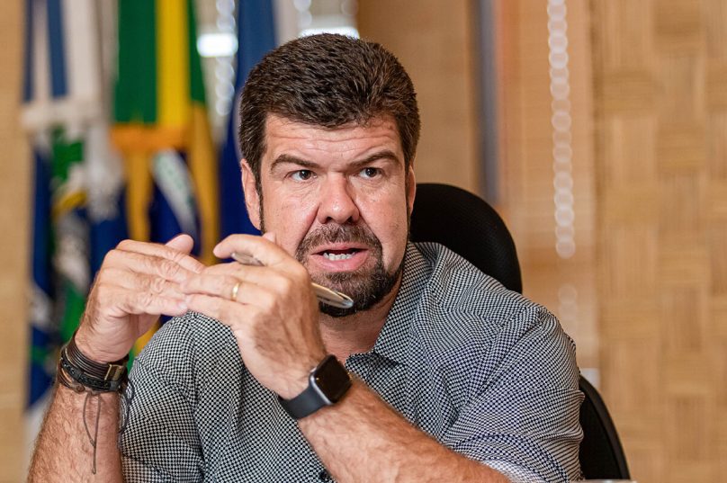 Prefeito de Macaé, Welberth Rezende / Foto Rui Porto Filho