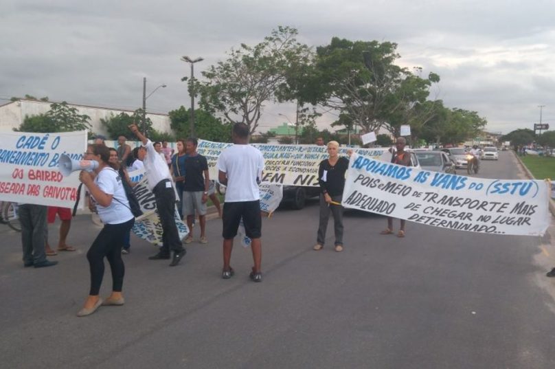 manifestação rio das ostras