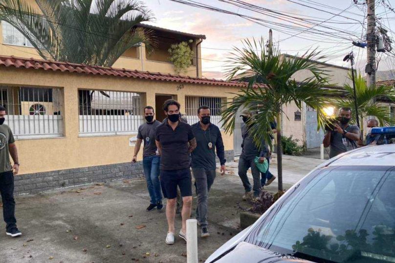Dr. Jairinho sendo preso. Imagem: O Globo | Divulgação
